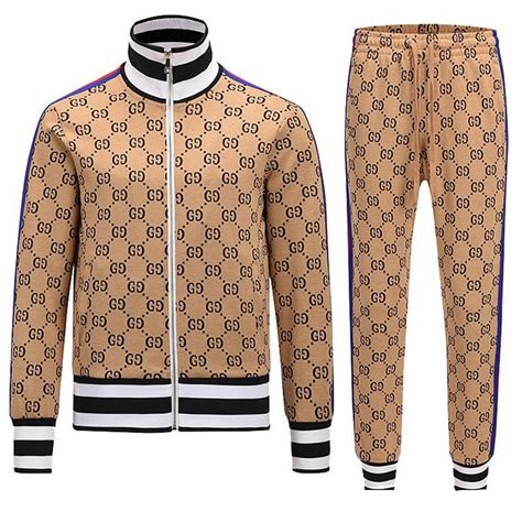 gucci shiny tracksuit|gucci tracksuit price.